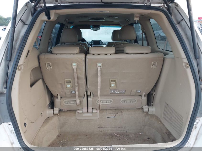 2010 Honda Odyssey Exl VIN: 5FNRL3H73AB012292 Lot: 39989825