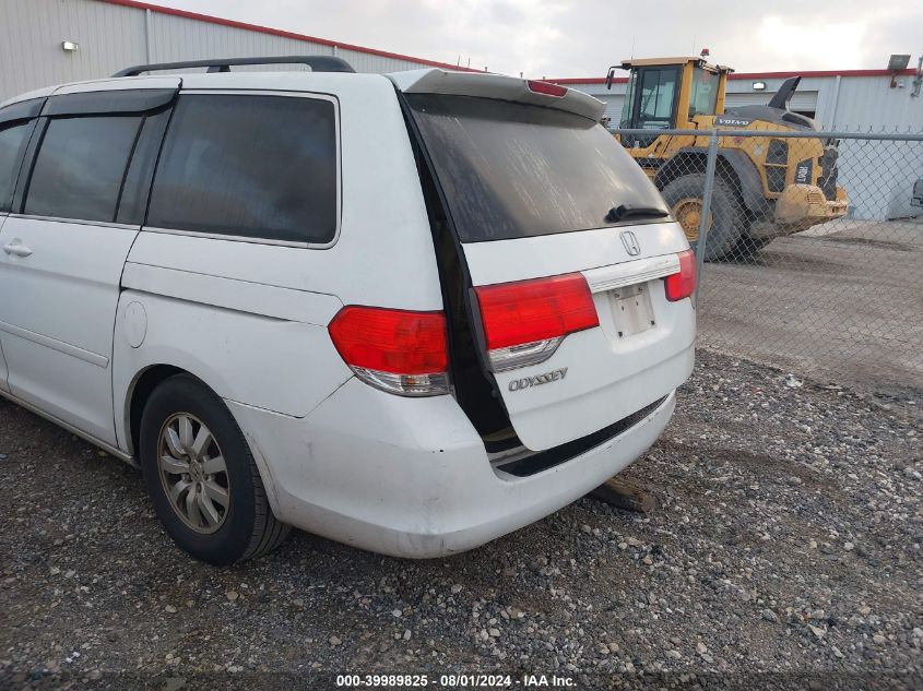 2010 Honda Odyssey Exl VIN: 5FNRL3H73AB012292 Lot: 39989825