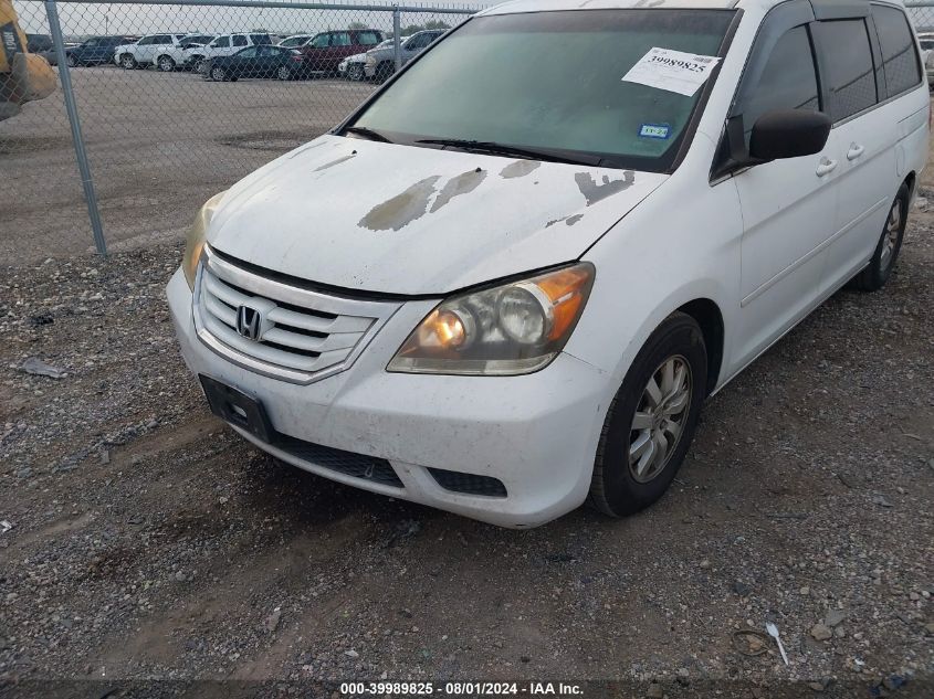 2010 Honda Odyssey Exl VIN: 5FNRL3H73AB012292 Lot: 39989825