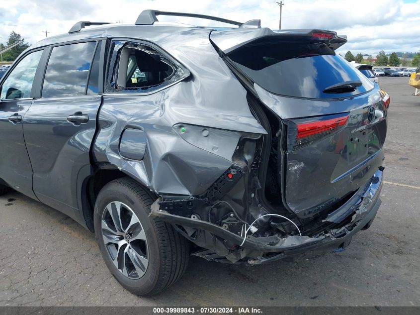 2023 Toyota Highlander Hybrid Xle VIN: 5TDKBRCH8PS586267 Lot: 39989843