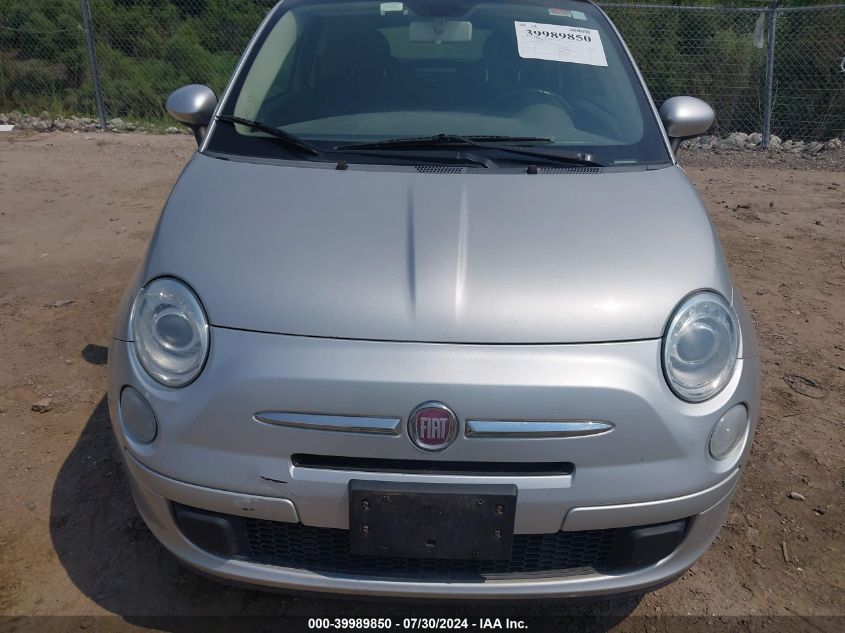 2012 Fiat 500C Pop VIN: 3C3CFFDR1CT355116 Lot: 39989850