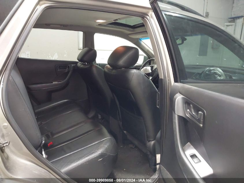 2004 Nissan Murano Sl/Se VIN: JN8AZ08W04W341991 Lot: 39989858