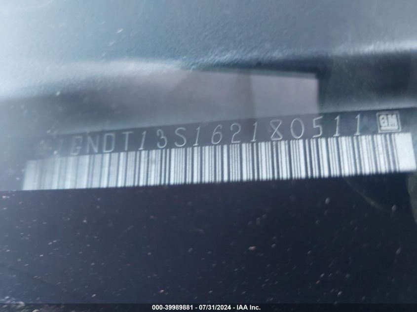 2006 Chevrolet Trailblazer Ls/Lt VIN: 1GNDT13S162180511 Lot: 39989881