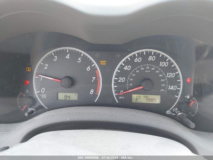 2010 Toyota Corolla S/Le/Xle VIN: 2T1BU4EE7AC535634 Lot: 39989886