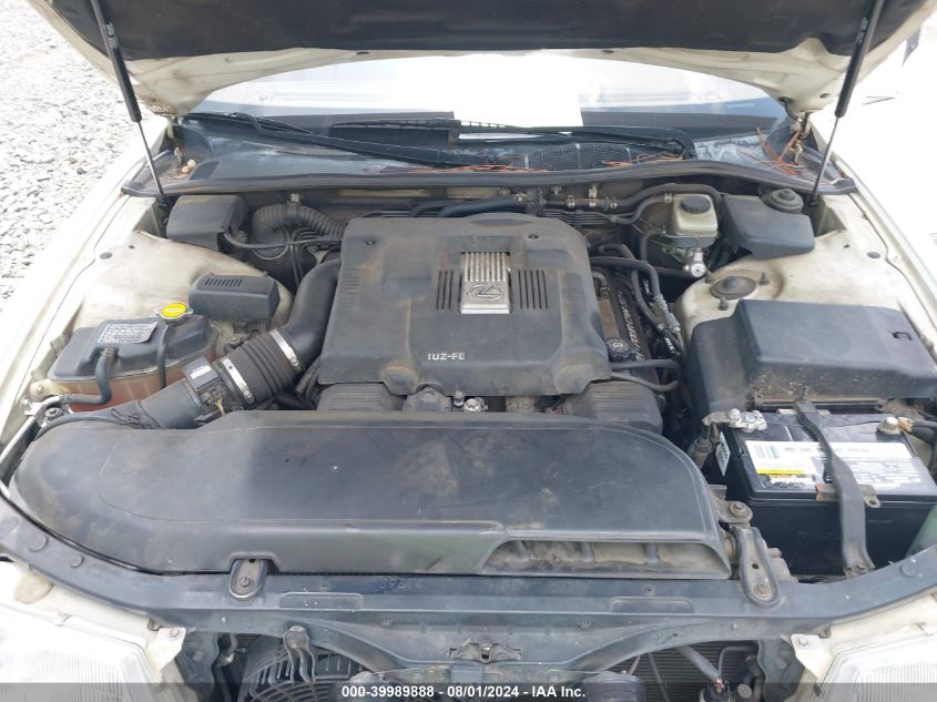 1995 Lexus Ls 400 VIN: JT8UF22E9S0016378 Lot: 39989888