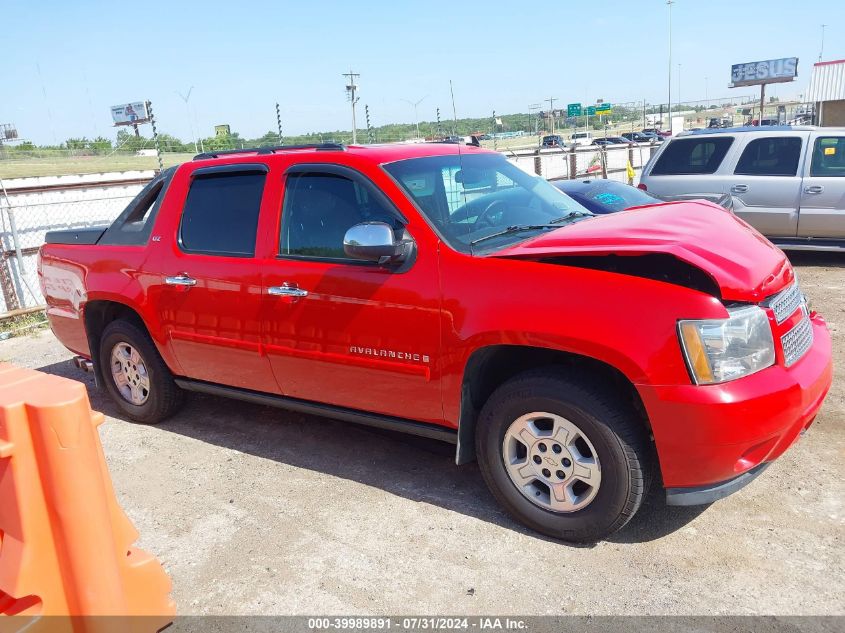 2007 Chevrolet Avalanche 1500 Ltz VIN: 3GNEC12Y87G313168 Lot: 39989891