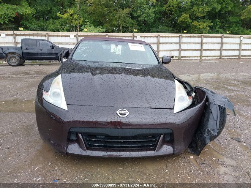 2012 Nissan 370Z Touring VIN: JN1AZ4FHXCM370791 Lot: 39989899