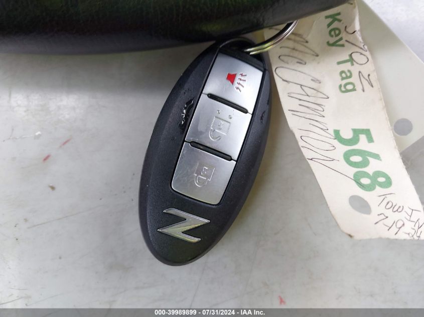 2012 Nissan 370Z Touring VIN: JN1AZ4FHXCM370791 Lot: 39989899