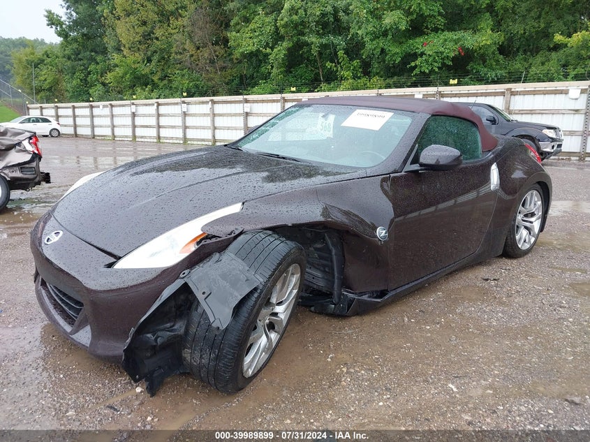 2012 Nissan 370Z Touring VIN: JN1AZ4FHXCM370791 Lot: 39989899