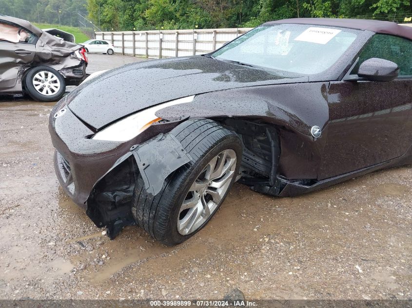 2012 Nissan 370Z Touring VIN: JN1AZ4FHXCM370791 Lot: 39989899