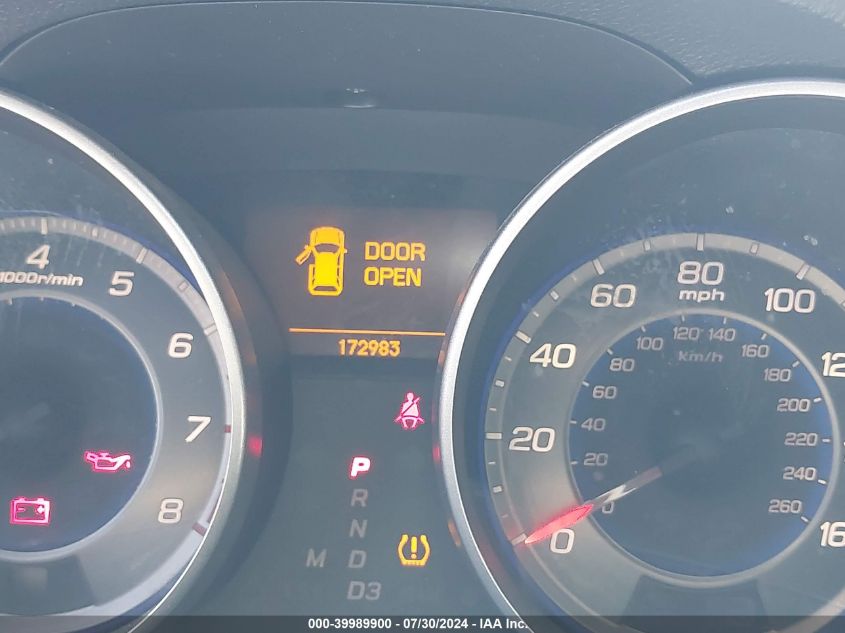 2007 Acura Mdx Sport Package VIN: 2HNYD28887H503353 Lot: 39989900