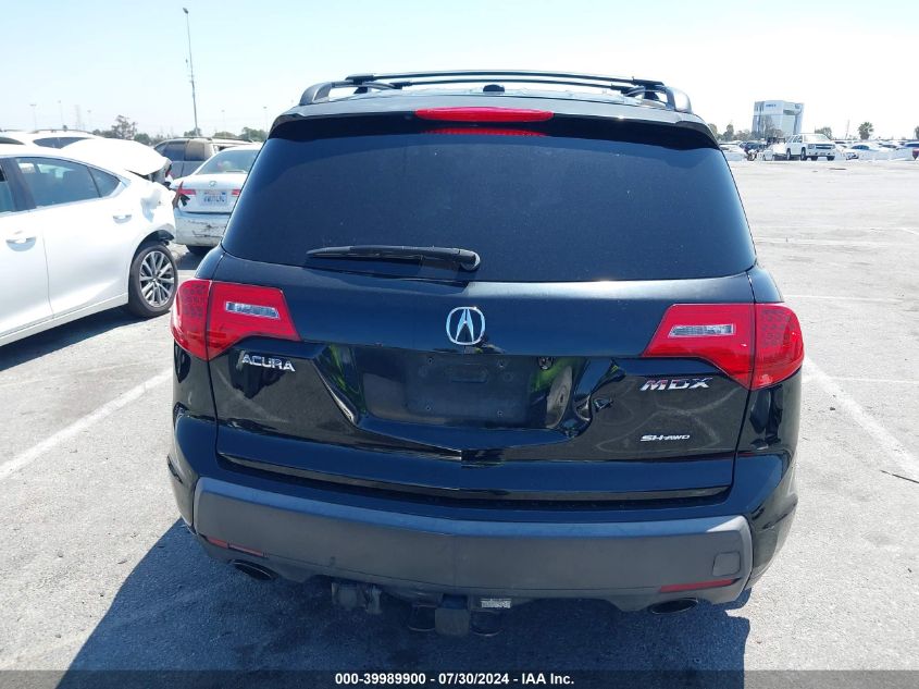 2007 Acura Mdx Sport Package VIN: 2HNYD28887H503353 Lot: 39989900