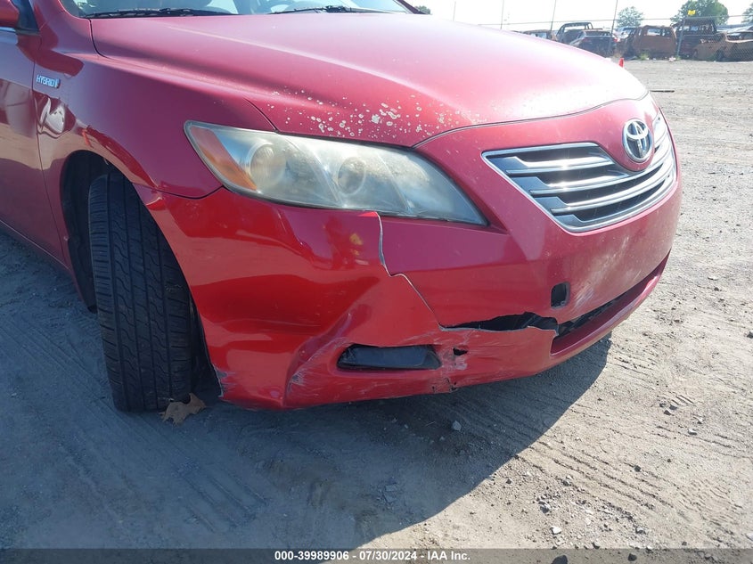 2007 Toyota Camry Hybrid VIN: JTNBB46K973036423 Lot: 39989906