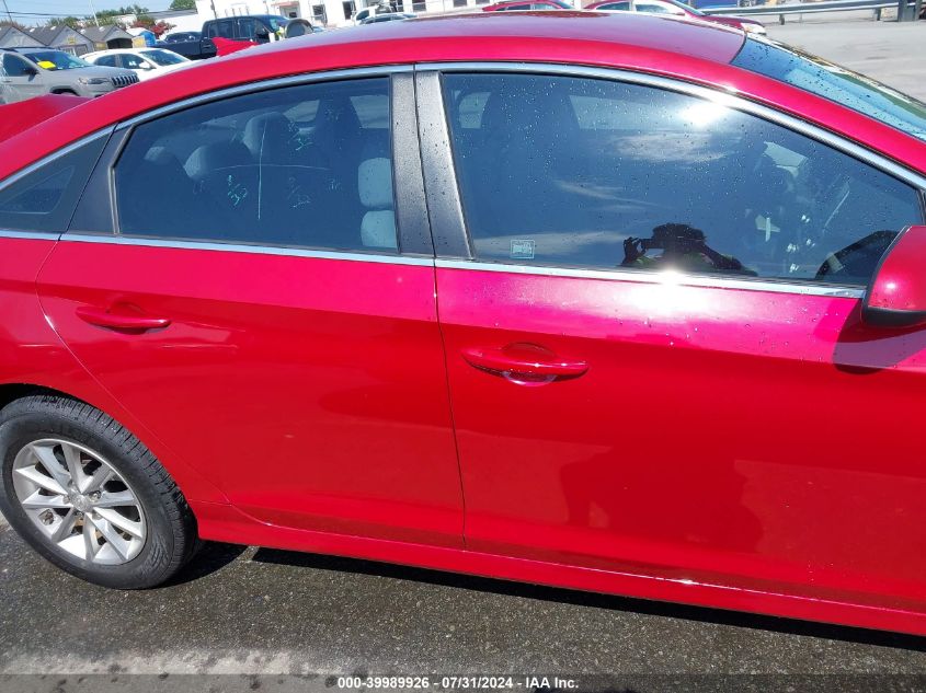 2018 Hyundai Sonata Se VIN: 5NPE24AF1JH665293 Lot: 39989926