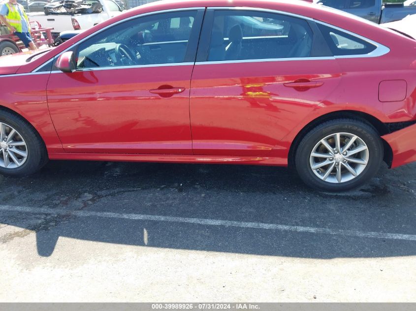 2018 Hyundai Sonata Se VIN: 5NPE24AF1JH665293 Lot: 39989926