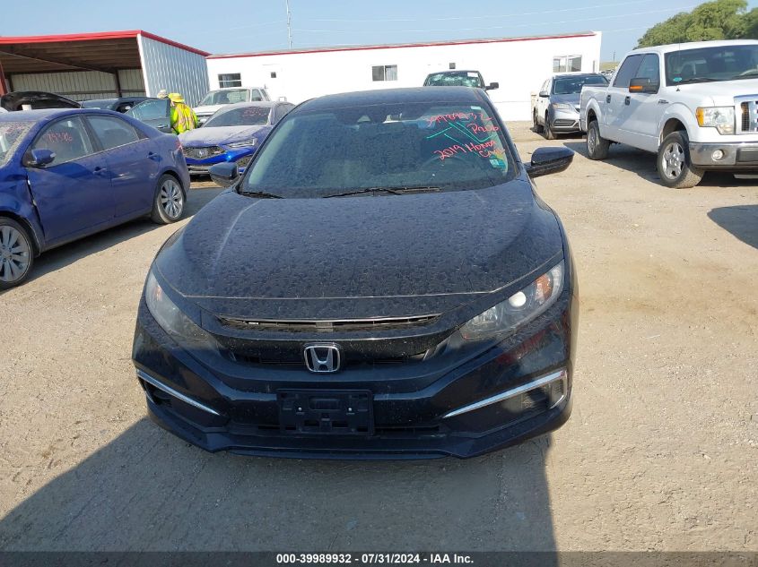 2019 Honda Civic Lx VIN: 19XFC2F64KE020996 Lot: 39989932