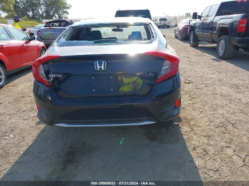 2019 Honda Civic Lx VIN: 19XFC2F64KE020996 Lot: 39989932