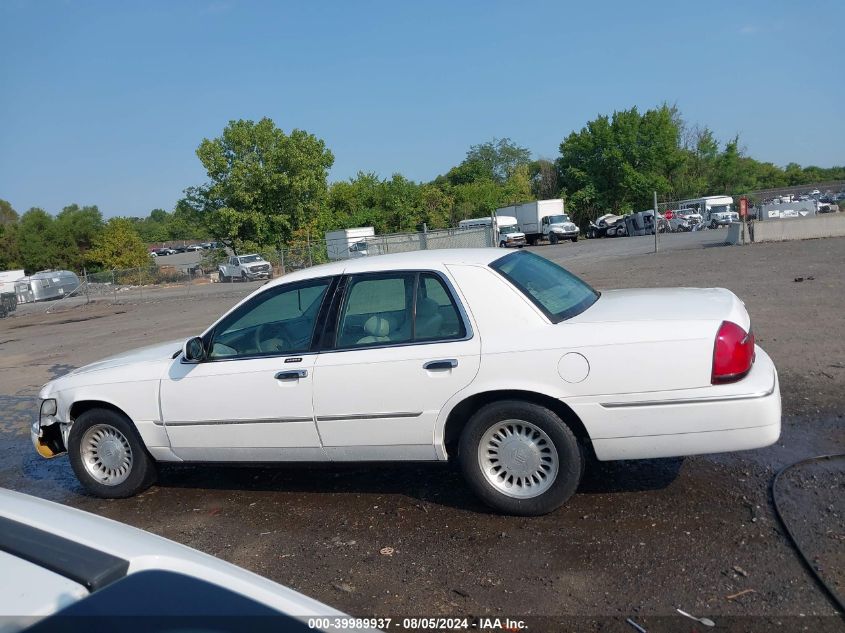 2001 Mercury Grand Marquis Ls VIN: 2MEFM75W01X696493 Lot: 39989937