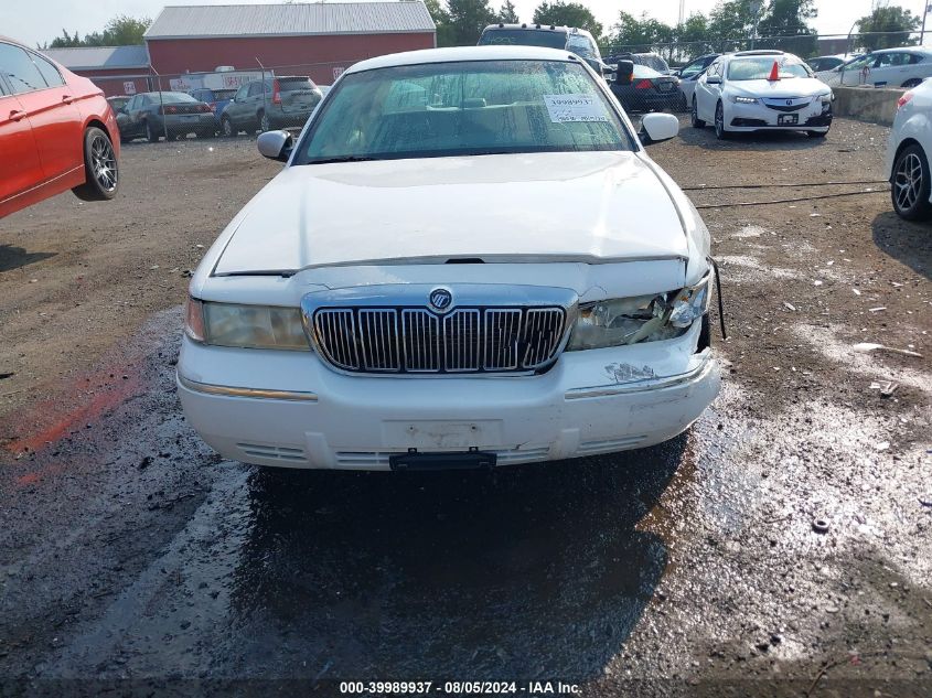 2001 Mercury Grand Marquis Ls VIN: 2MEFM75W01X696493 Lot: 39989937