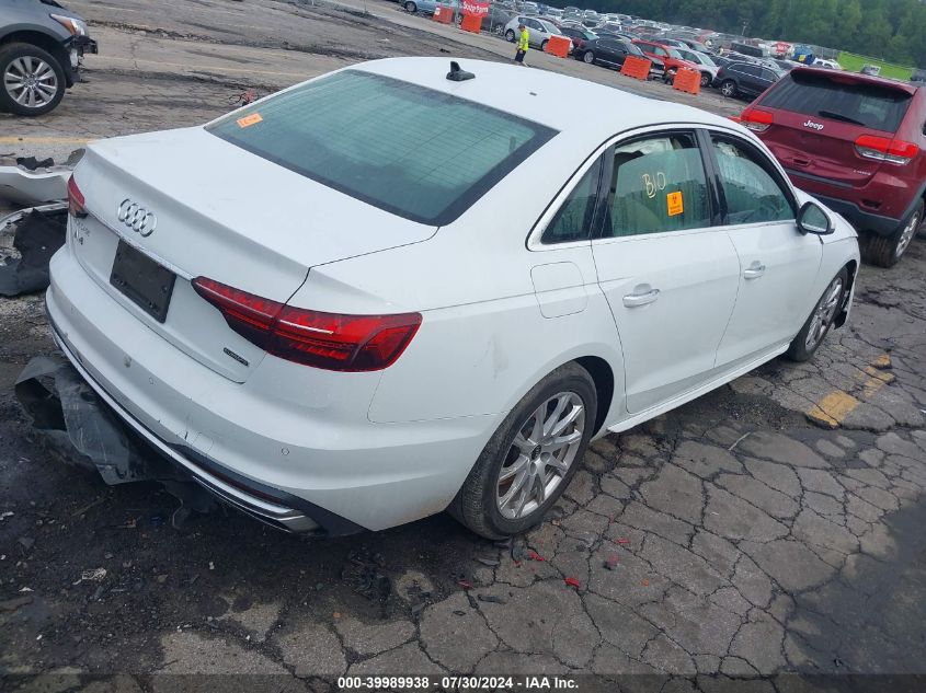 2021 AUDI A4 PREMIUM 40 - WAUABAF42MA087248