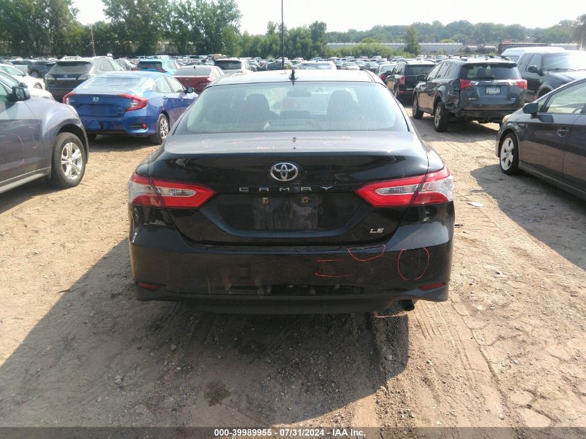 2019 Toyota Camry Le VIN: 4T1B11HK0KU215399 Lot: 39989955