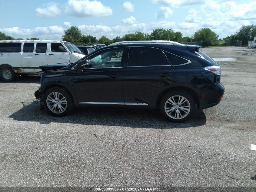 2011 Lexus Rx 450H VIN: JTJBC1BA4B2041084 Lot: 39989969