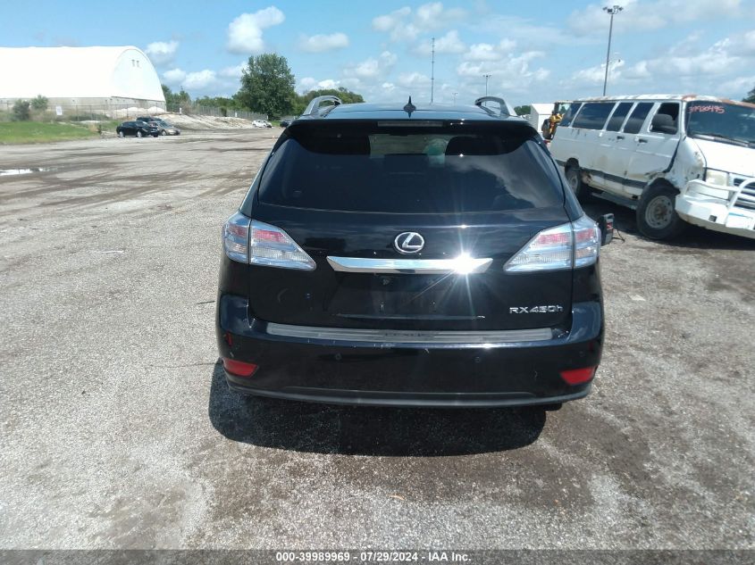 2011 Lexus Rx 450H VIN: JTJBC1BA4B2041084 Lot: 39989969