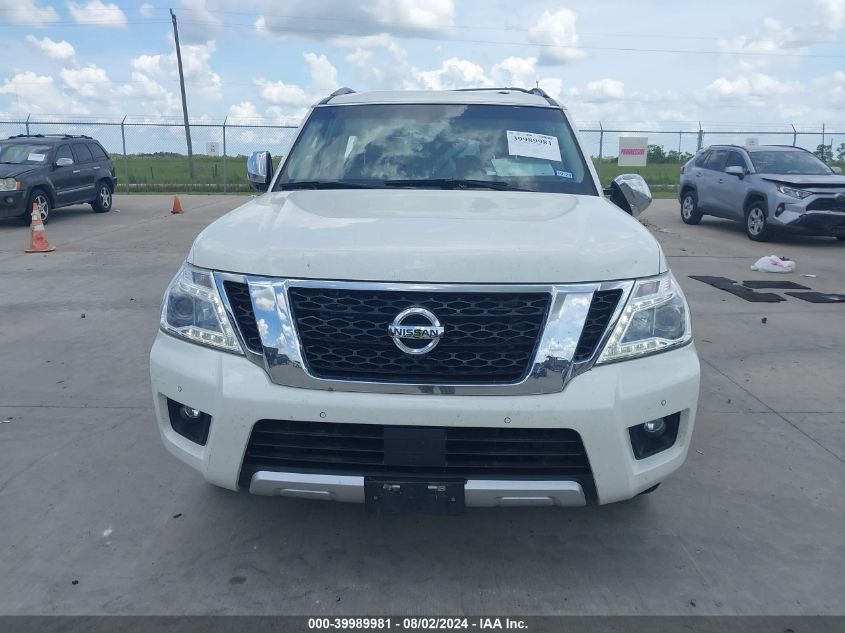 2017 Nissan Armada Platinum/Sl/Sv VIN: JN8AY2ND2H9008102 Lot: 39989981