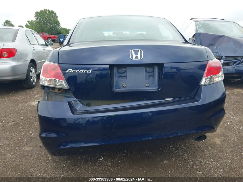 2010 Honda Accord 2.4 Ex VIN: 1HGCP2F70AA185205 Lot: 39989986