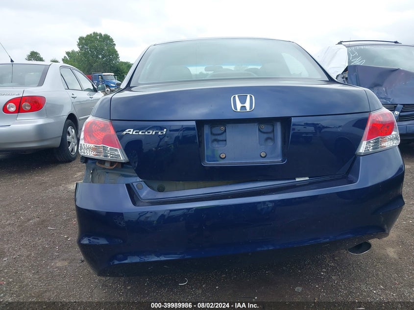 2010 Honda Accord 2.4 Ex VIN: 1HGCP2F70AA185205 Lot: 39989986