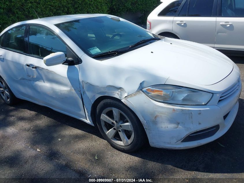 2016 Dodge Dart Sxt Sport VIN: 1C3CDFFA0GD820834 Lot: 39989987