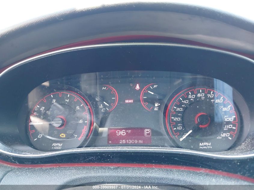 2016 Dodge Dart Sxt Sport VIN: 1C3CDFFA0GD820834 Lot: 39989987