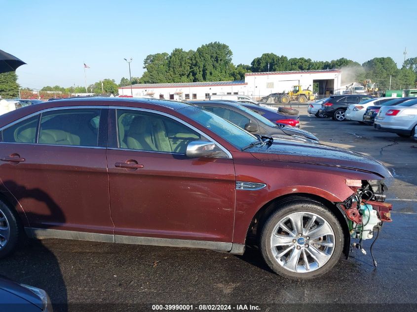 2012 Ford Taurus Limited VIN: 1FAHP2FW1CG124947 Lot: 39990001