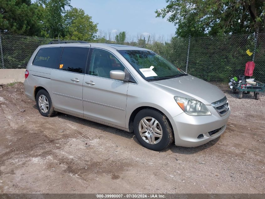 2006 Honda Odyssey Ex-L VIN: 5FNRL38786B024767 Lot: 39990007