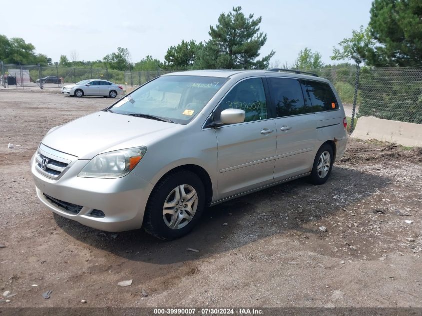 2006 Honda Odyssey Ex-L VIN: 5FNRL38786B024767 Lot: 39990007