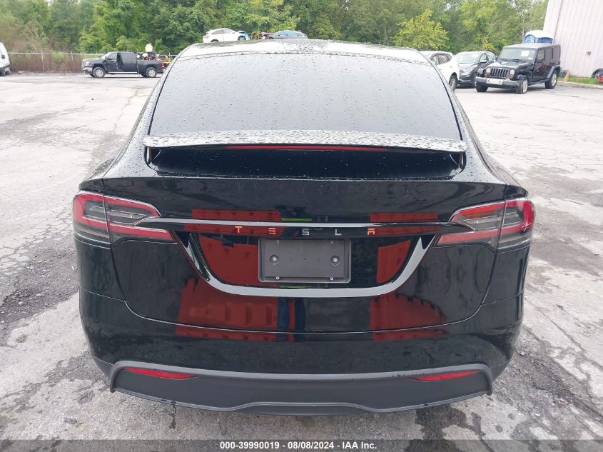 2023 Tesla Model X Dual Motor All-Wheel Drive/Standard Range VIN: 7SAXCBE57PF409729 Lot: 39990019