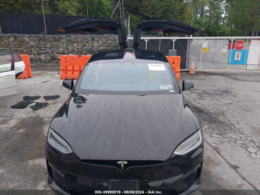 2023 Tesla Model X Dual Motor All-Wheel Drive/Standard Range VIN: 7SAXCBE57PF409729 Lot: 39990019