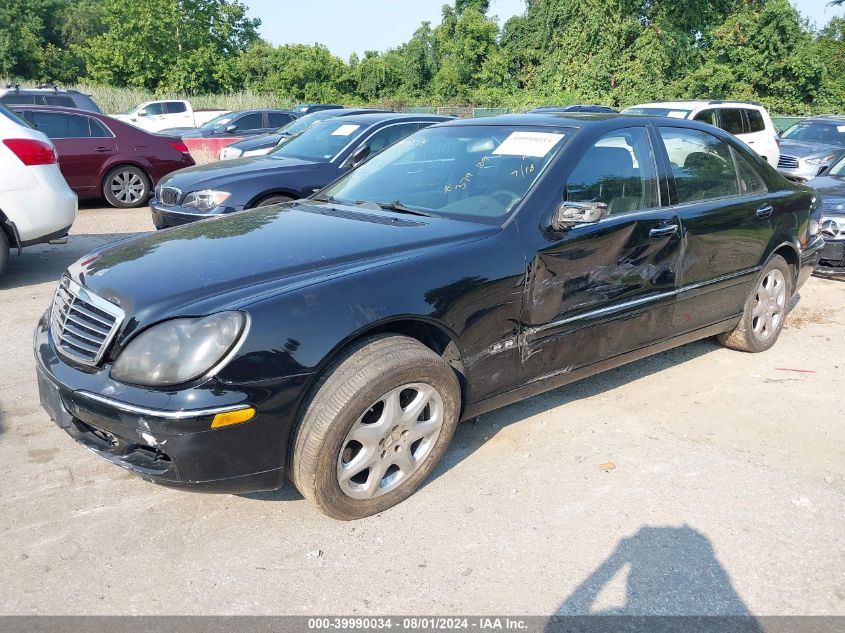 2003 Mercedes-Benz S 430 4Matic VIN: WDBNG83J53A379109 Lot: 39990034