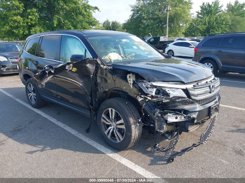 2018 Honda Pilot Ex VIN: 5FNYF6H30JB034171 Lot: 39990045