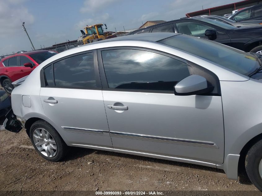 2011 Nissan Sentra 2.0S VIN: 3N1AB6AP4BL638841 Lot: 39990093