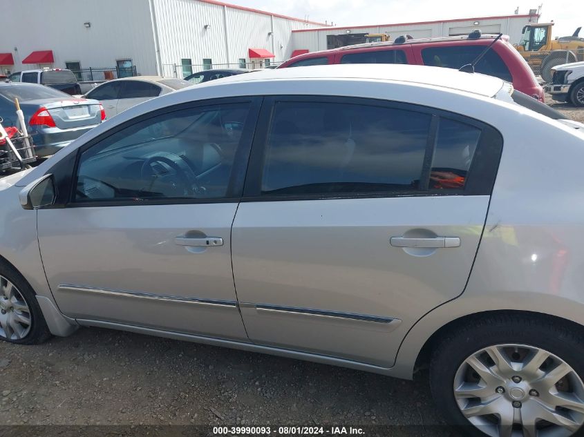 2011 Nissan Sentra 2.0S VIN: 3N1AB6AP4BL638841 Lot: 39990093