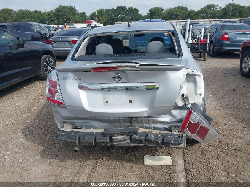 2011 Nissan Sentra 2.0S VIN: 3N1AB6AP4BL638841 Lot: 39990093