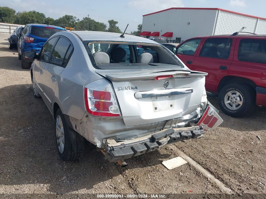 2011 Nissan Sentra 2.0S VIN: 3N1AB6AP4BL638841 Lot: 39990093