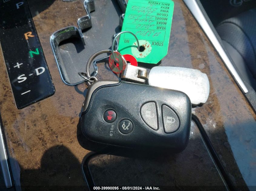 2010 Lexus Is 250 VIN: JTHCF5C20A5042046 Lot: 39990095