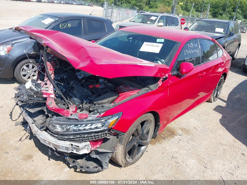 VIN 1HGCV1F34KA091360 2019 HONDA ACCORD SPORT