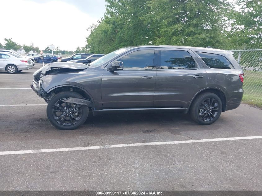 2021 Dodge Durango R/T Awd VIN: 1C4SDJCT9MC663600 Lot: 39990117