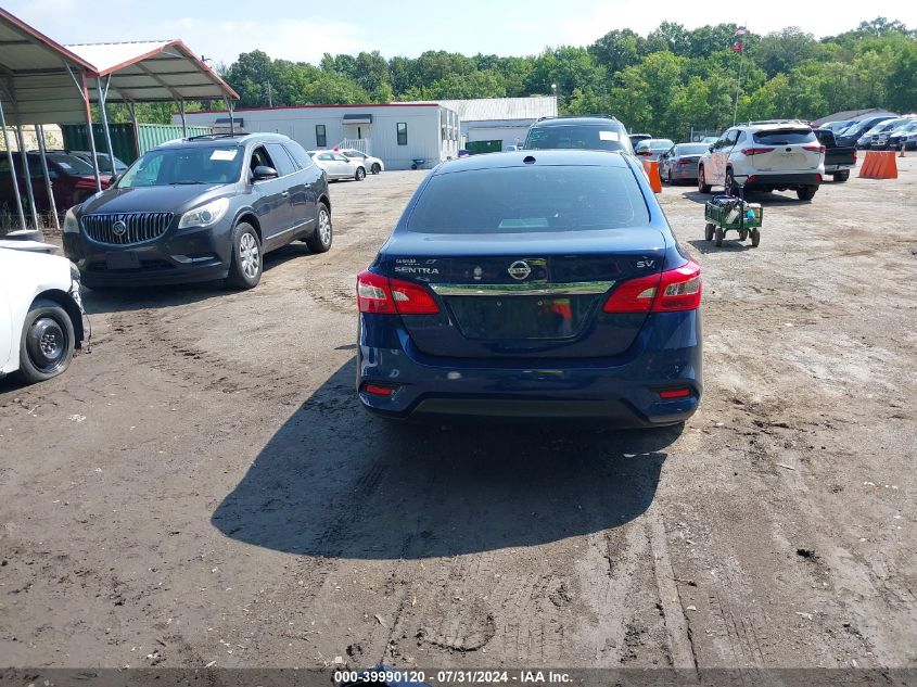 2018 Nissan Sentra Sv VIN: 3N1AB7AP4JL627049 Lot: 39990120