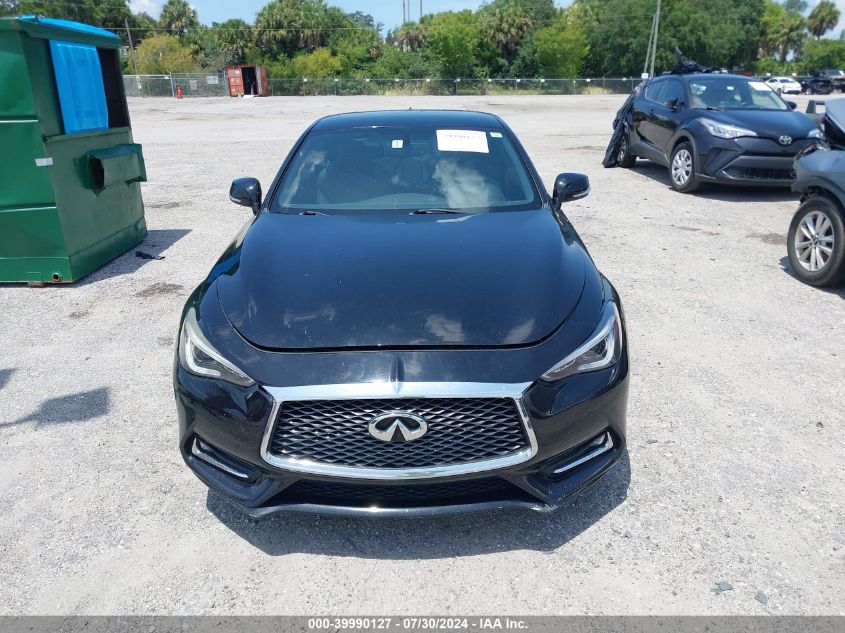 2018 Infiniti Q60 3.0T Luxe VIN: JN1EV7EL5JM390075 Lot: 39990127