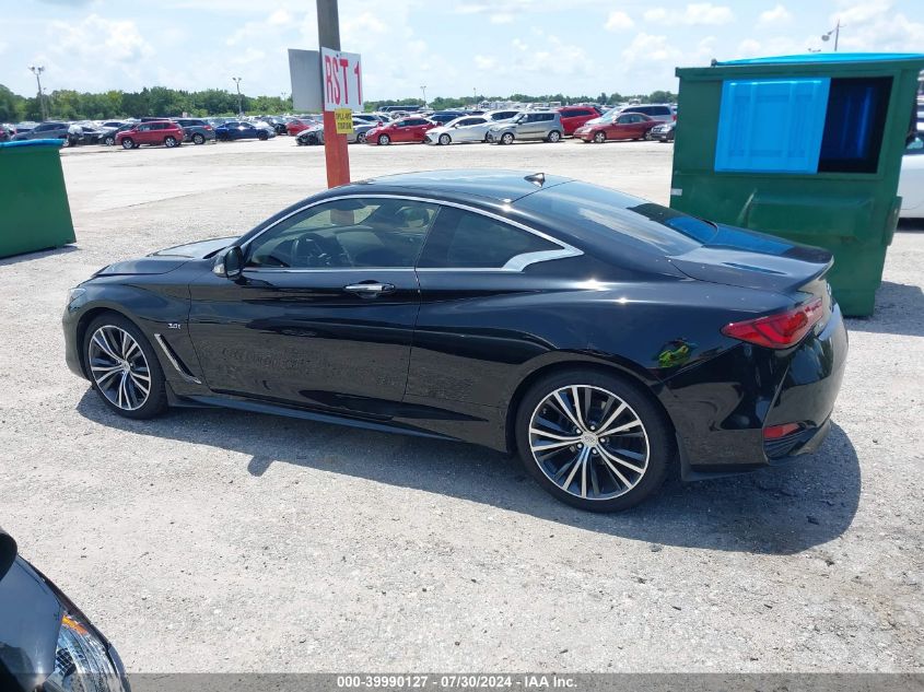 2018 Infiniti Q60 3.0T Luxe VIN: JN1EV7EL5JM390075 Lot: 39990127