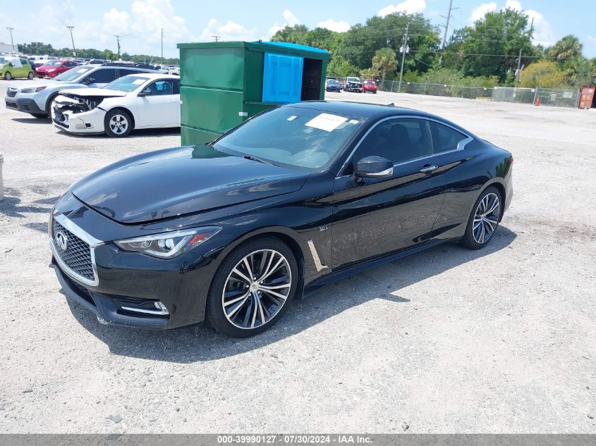 2018 Infiniti Q60 3.0T Luxe VIN: JN1EV7EL5JM390075 Lot: 39990127